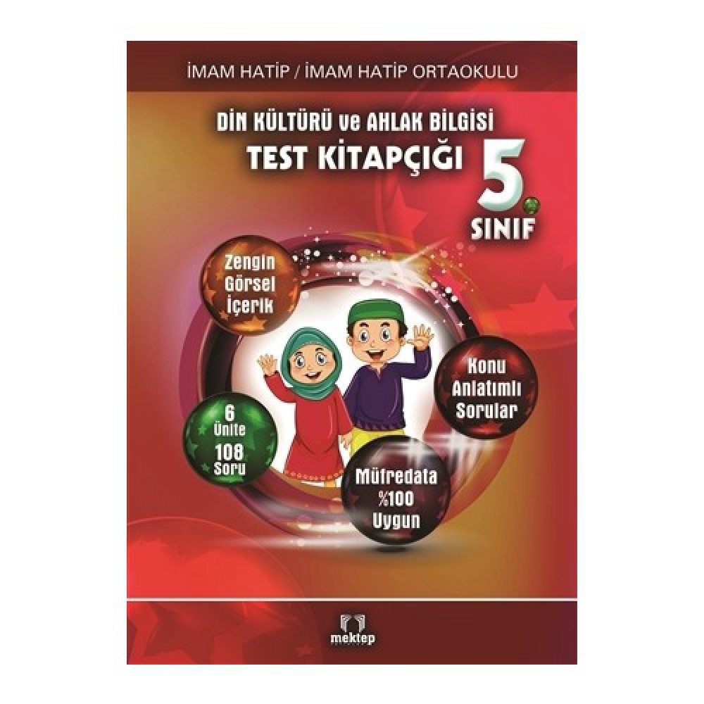 MEKTEP 5.SINIF DİN KÜL.VE AHL.BİL.TEST KİTAPÇIĞI