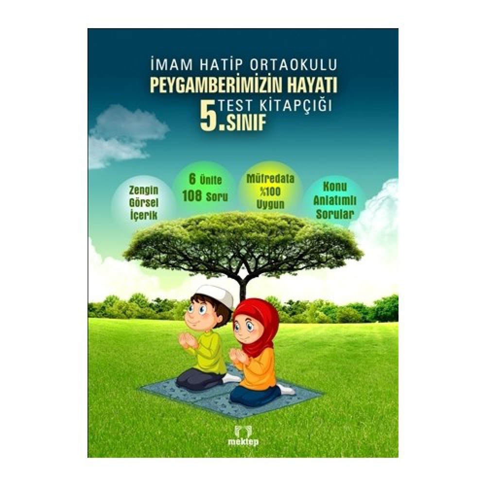 MEKTEP 5.SINIF PEYGAMBERİMİZİN HAYATI TEST KİTABÇI