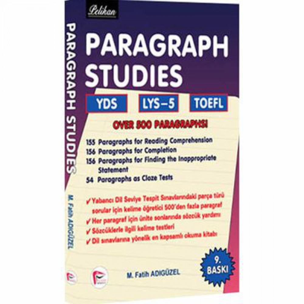 PELİKAN PARGRAPH STUDIES YDS LYS 5 TEEFL