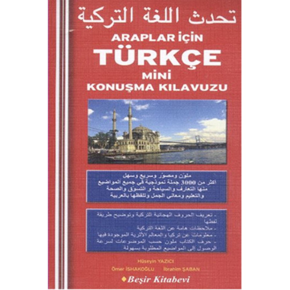 ARAPLAR İÇİN TÜRKÇE MİNİ KONUŞMA KLAVUZU