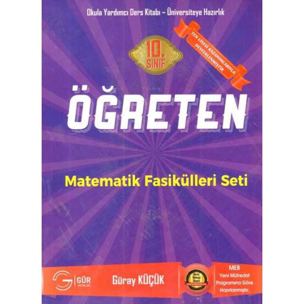 GÜRAY KÜÇÜK 10.SINIF ÖĞRETEN MATEMATİK SETİ