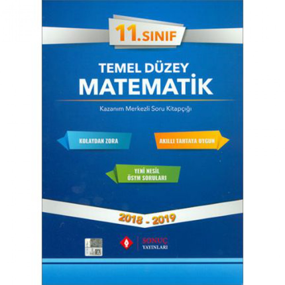 SONUÇ 11. SINIF TEMEL DÜZEY MATEMATİK TEK KİTAP 