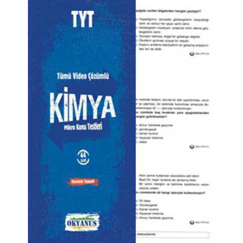 OKYANUS TYT KİMYA ÇEK KOPAR TEST 