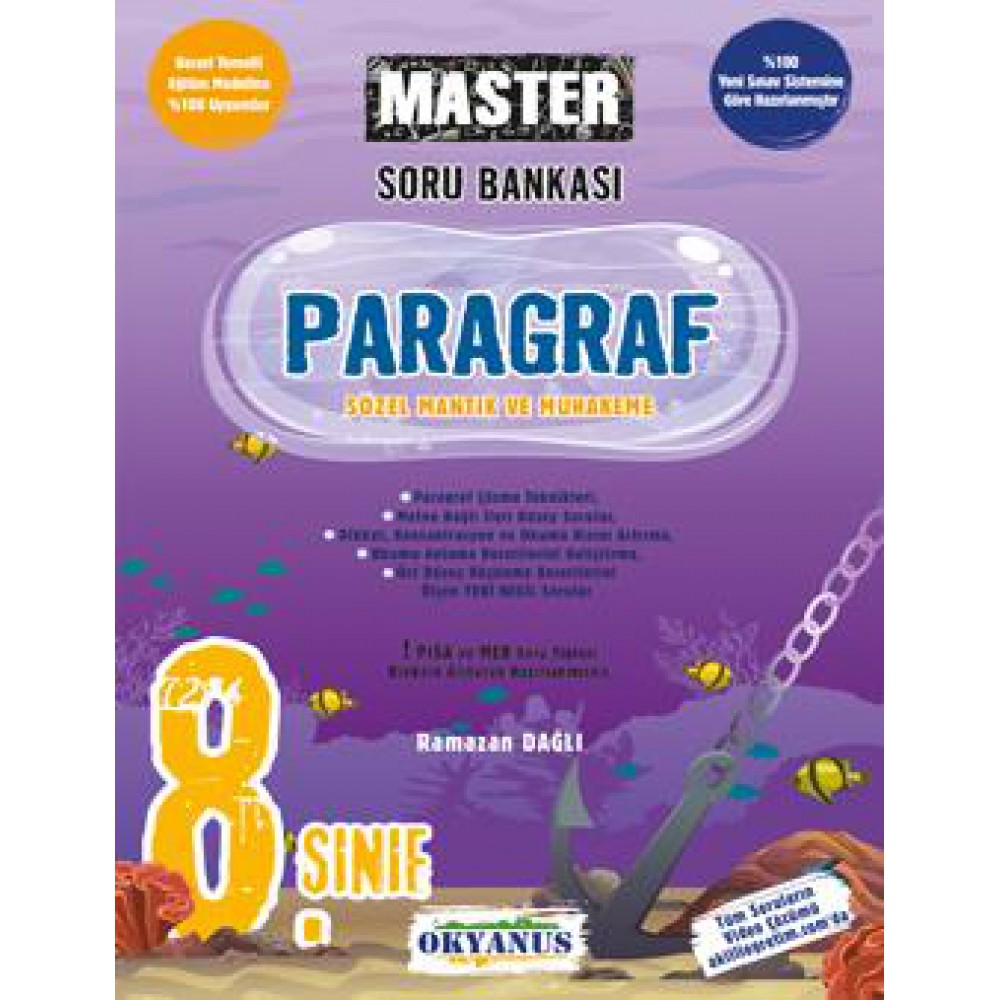 OKYANUS 8. SINIF PARAGRAF SORU BANKASI