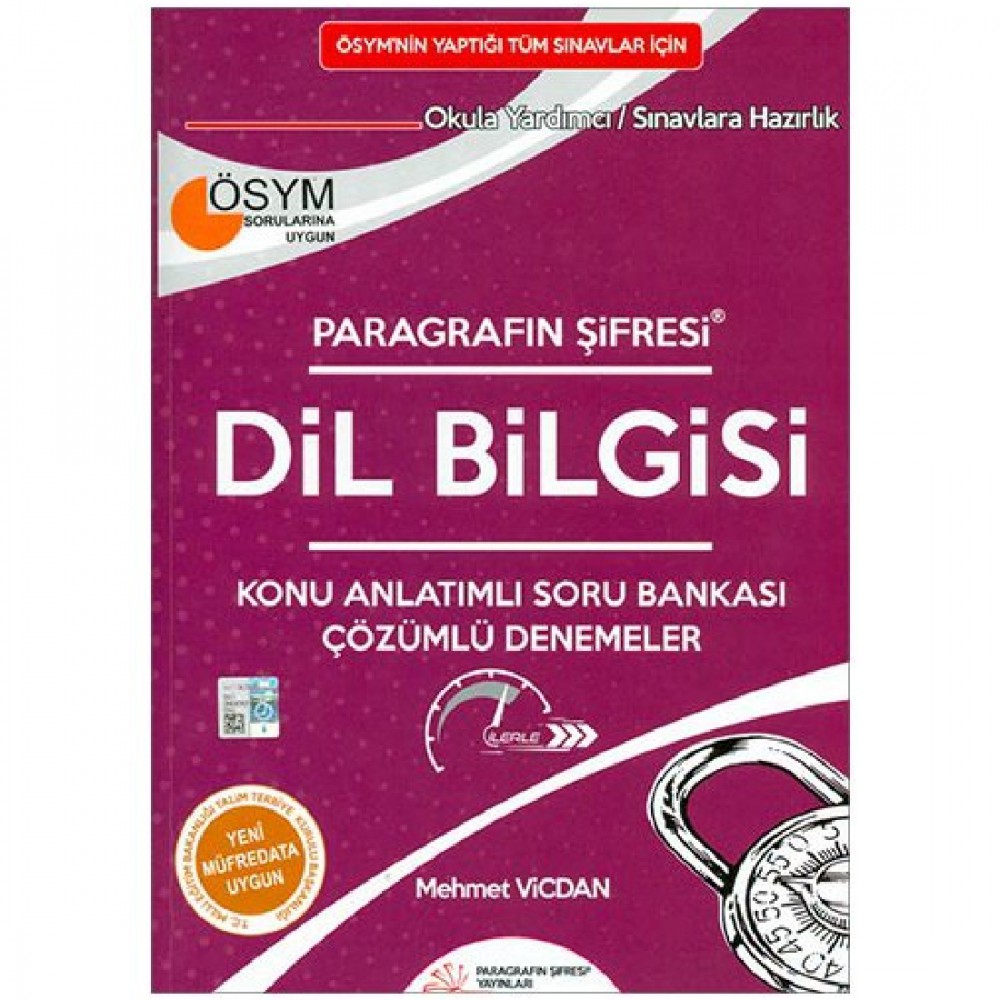 PARAGRAFIN ŞİFRESİ 2019 YKS TYT DİL BİLGİSİ KONU 