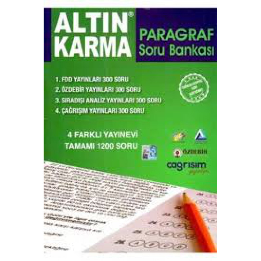 ALTIN KARMA PARAGRAF SORU BANKASI