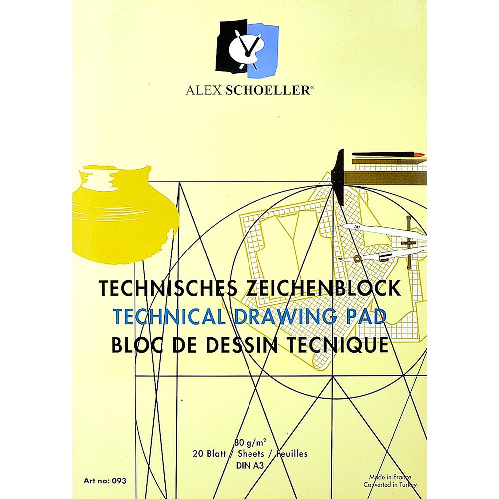 ALEX SCHOLLER A3 TEKNİK ÇİZİM 80GR 20SAYFA