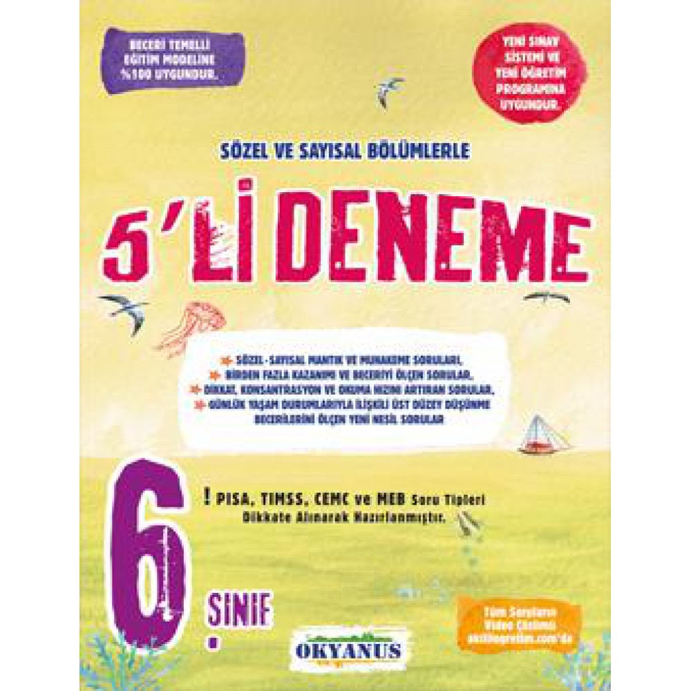 OKYANUS 6.SINIF 5 Lİ DENEME