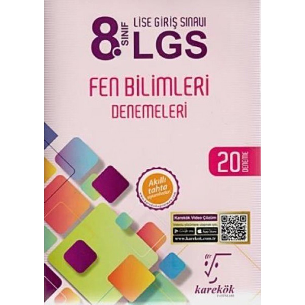 KAREKÖK 8.SINIF LGS FEN BİLİMLERİ DENEMELERİ 