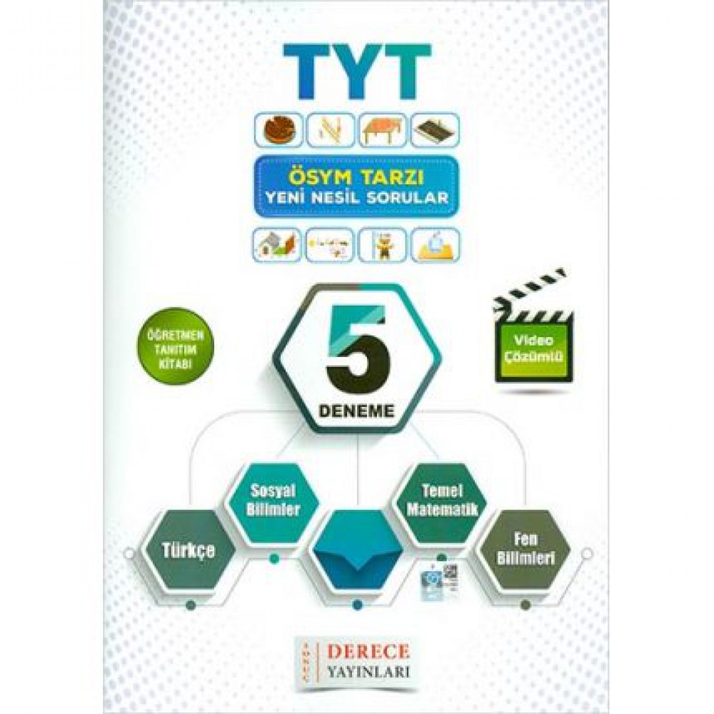 DERECE TYT GENEL 5 Lİ DENEME 
