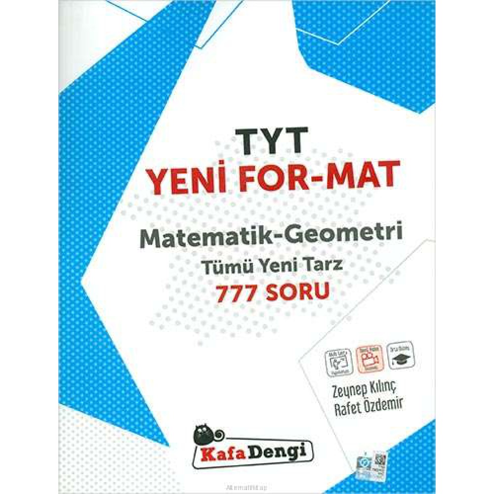 KAFA DENGİ TYT YENİ FOR-MAT MATEMATİK GEPMETRİ 777 SORU
