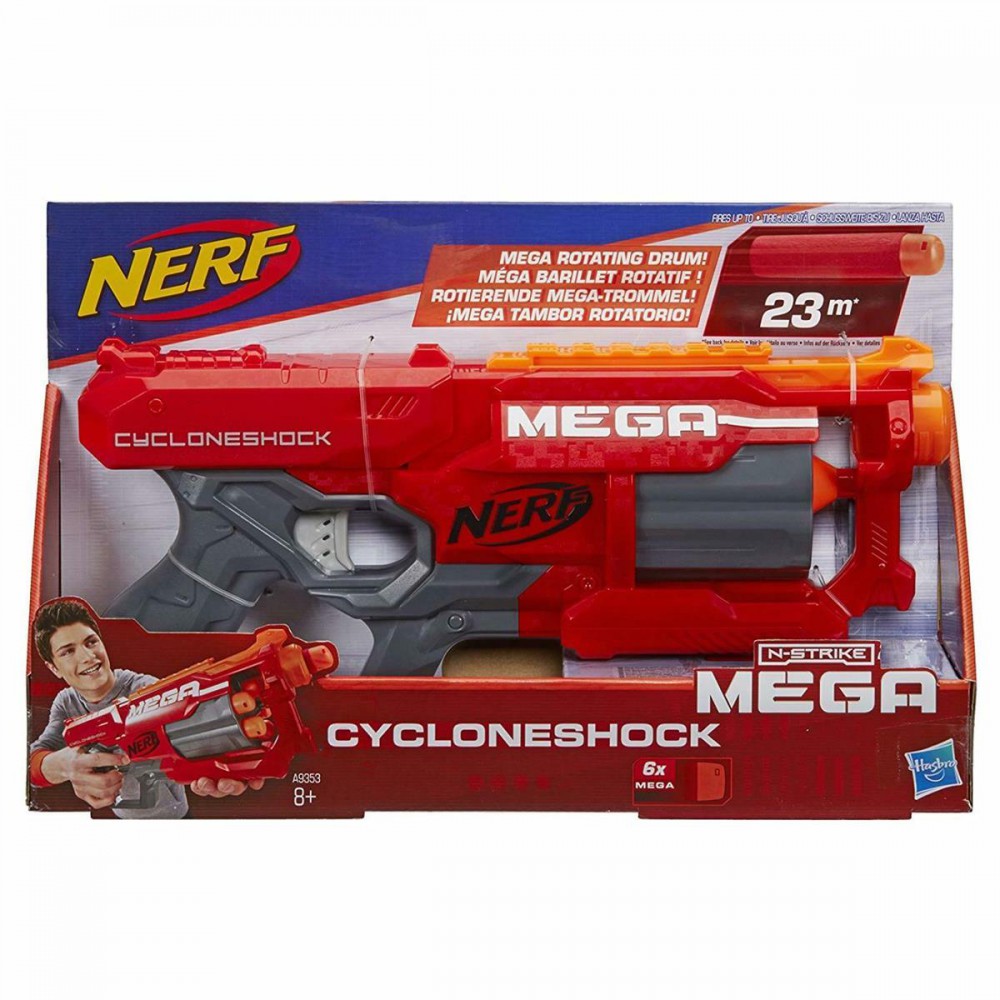 HASBRO A9353 NERF MEGA CYCLONES