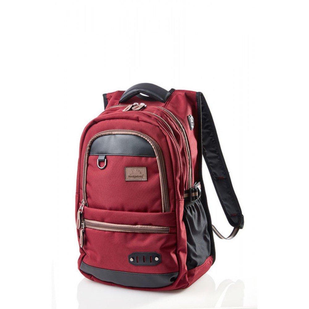 HEDGEBAG HB2110 SIRT ÇANTASI 2 GÖZ ÇİFT CEP-BORDO