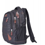 HEDGEBAG HB2227 SIRT ÇANTASI 3 GÖZ TEK CEP-SİYAH