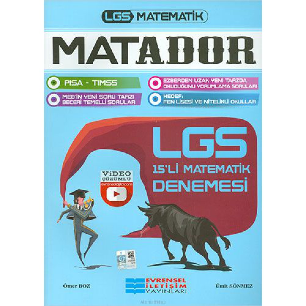 EVRENSEL İLETİŞİM LGS MATADOR MATEMATİK VİDEO ÇÖZ.DENEME SNV