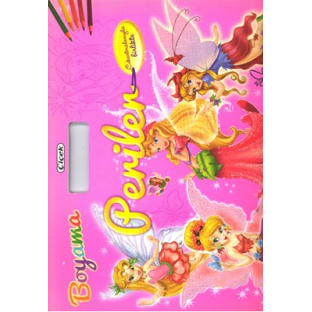 ÇANTA BOYAMA-ÇIKARTMALI KİTAP-PERİLER