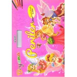 ÇANTA BOYAMA-ÇIKARTMALI KİTAP-PERİLER