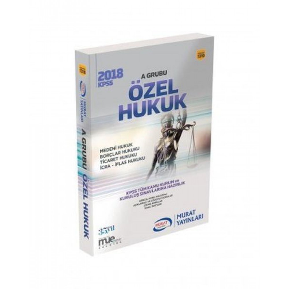 MURAT 2019 KPSS A GRUBU ÖZEL HUKUK