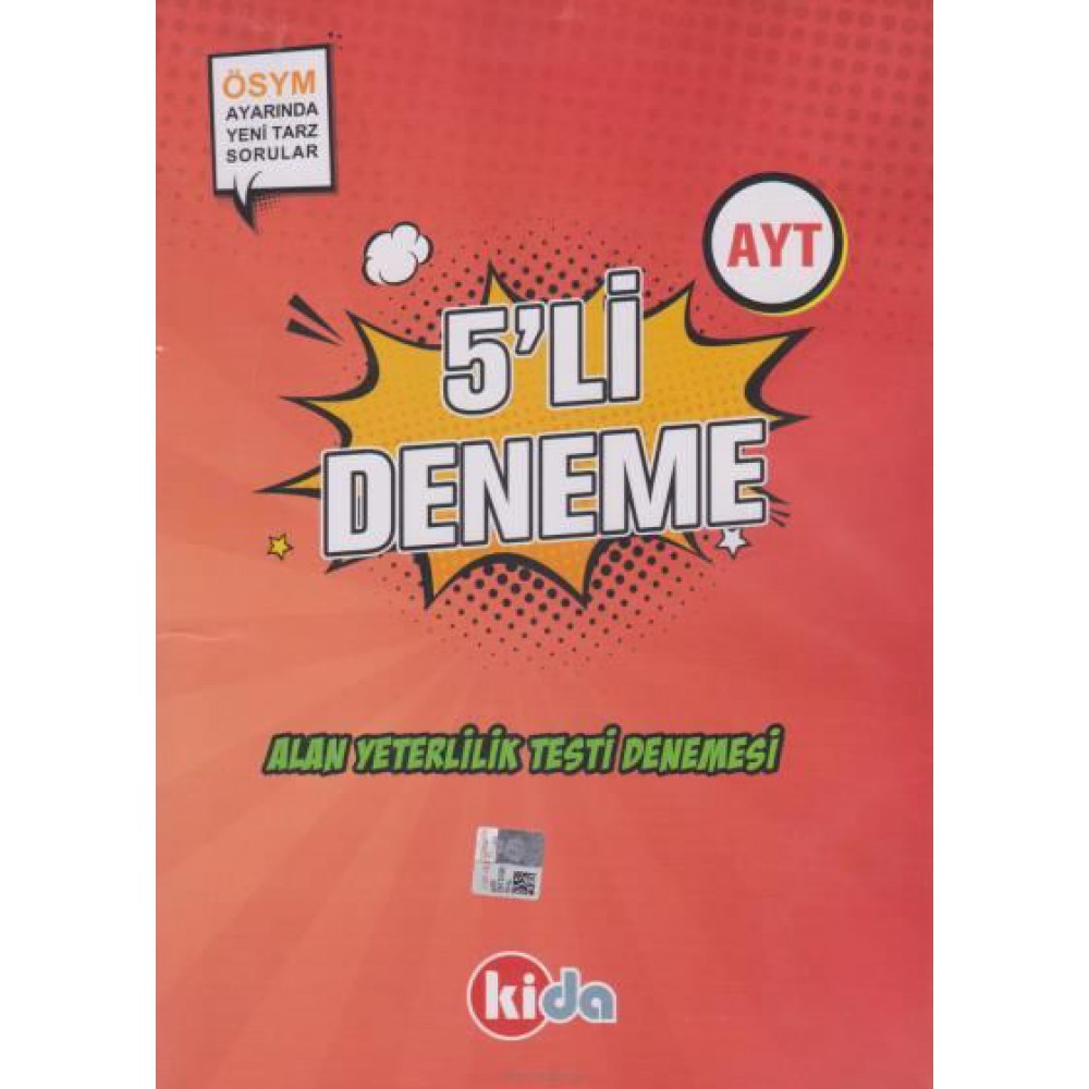 KİDA AYT 5 Lİ DENEME SETİ