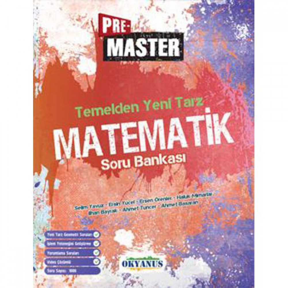 OKYANUS PRE MASTER TEMELDEN YENİ TARZ MATEMATİK SB