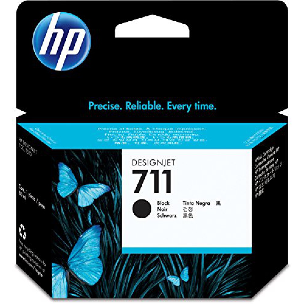 HP SİYAH KARTUŞ CZ133A 711  80ML