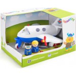 VIKINGTOYS Jumbo Plane with 2 figures 81274