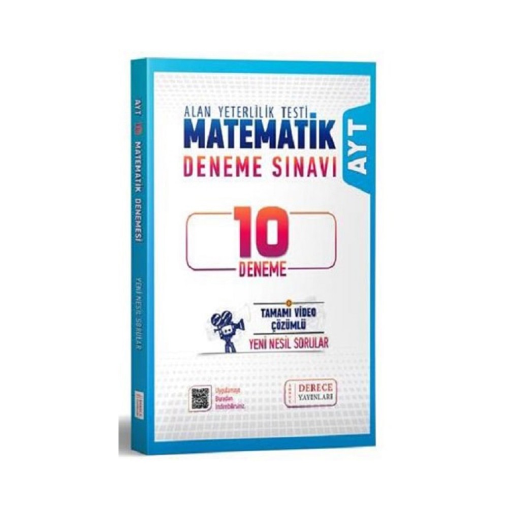 DERECE AYT MATEMATİK 10 LU DENEME 2019