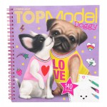 TOPMODEL KÖPEK BOYAMA KİTABI