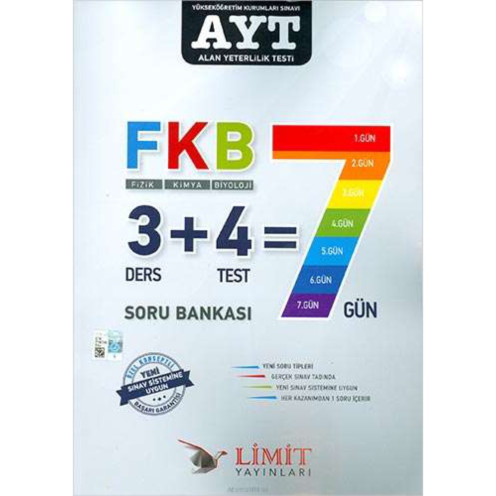 LİMİT AYT FİZİK/KİMYA/BİYOLOJİ SORU BANKASI