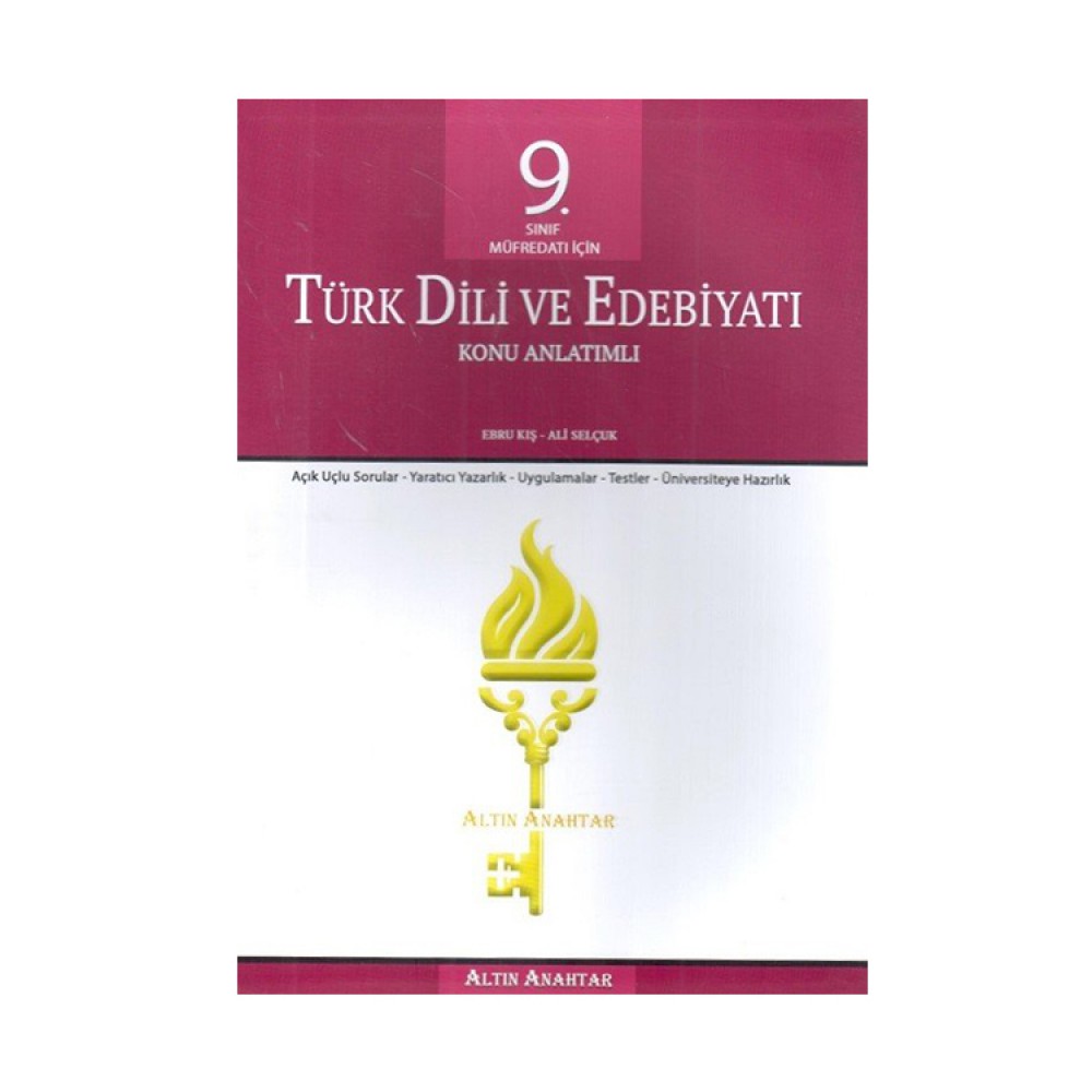 ALTIN ANAHTAR 9. SINIF TÜRK DİLİ EDEBİYATI KONU