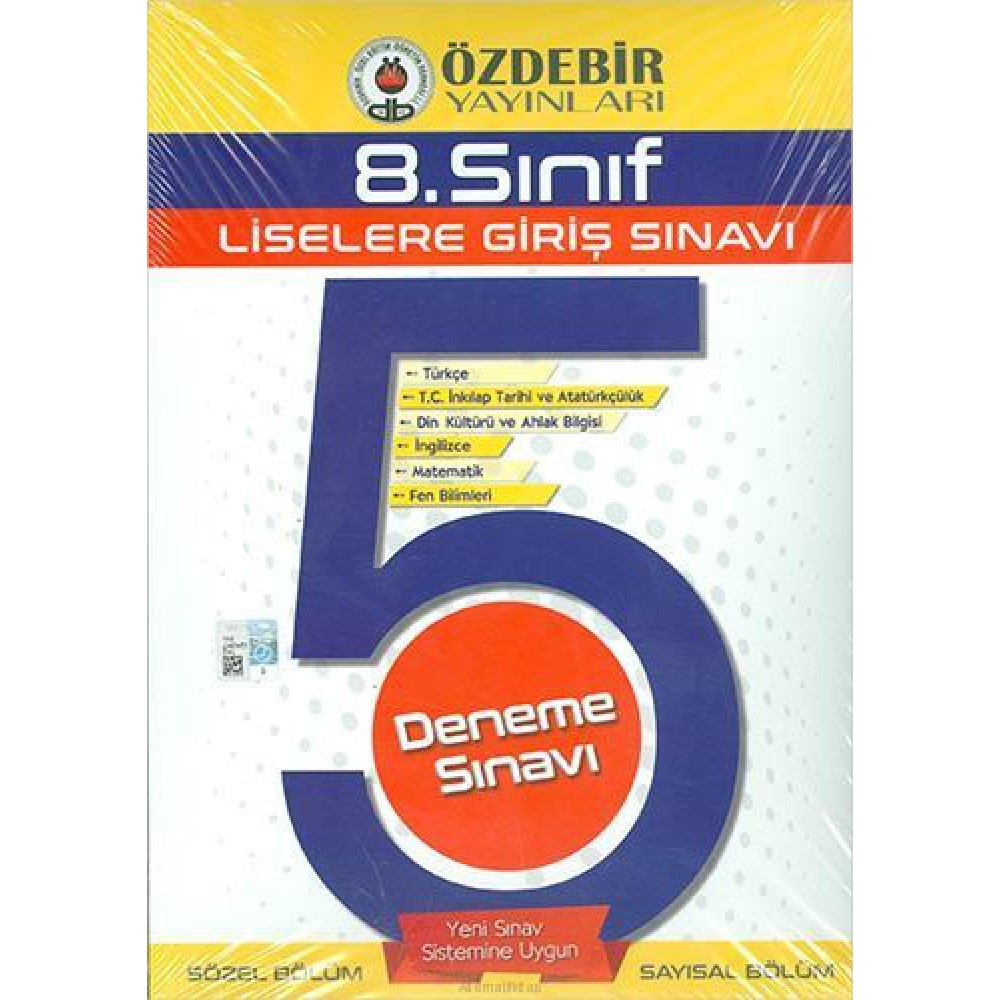 ÖZDEBİR 8.SINIF LGS 5 Lİ DENEME SINAVI 1.SET