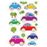 HERMA ÇOCUK ETİKETLERİ RENKLİ ARABALAR 3244