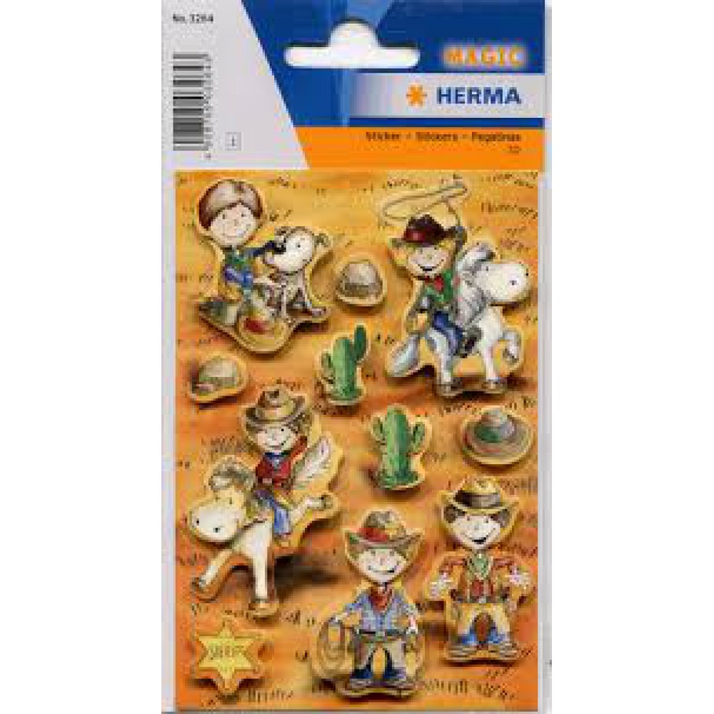 HERMA ÇOCUK ETİKETLERİ KÜÇÜK KOVBOY 3264