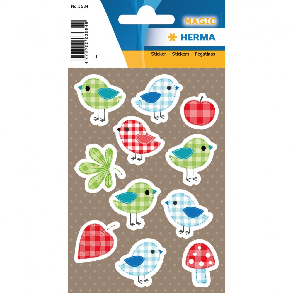 HERMA ÇOCUK ETİKETLERİ MAGIC BIRDIES 3684