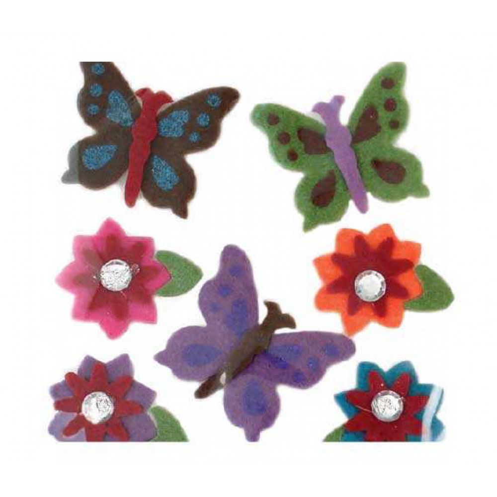 DOLPHIN KEÇE STICKER KIDS ARTS KELEBEK FT-113134