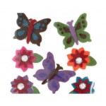 DOLPHIN KEÇE STICKER KIDS ARTS KELEBEK FT-113134