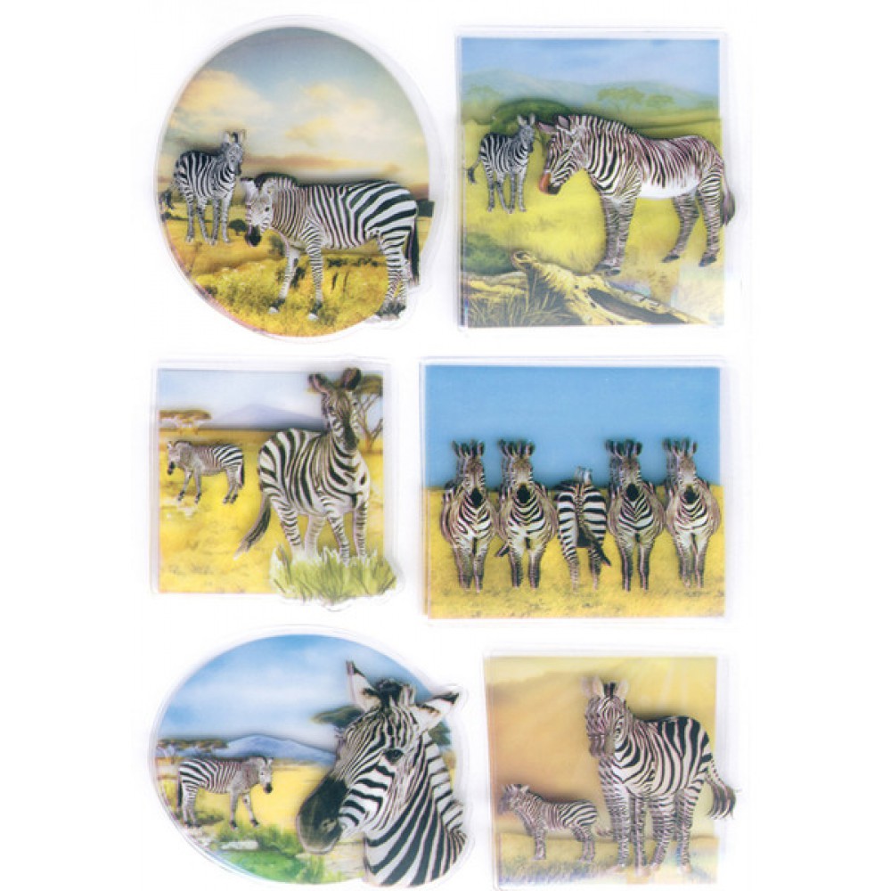 HERMA ÇOCUK ETİKETLERİ ZEBRALAR 6254