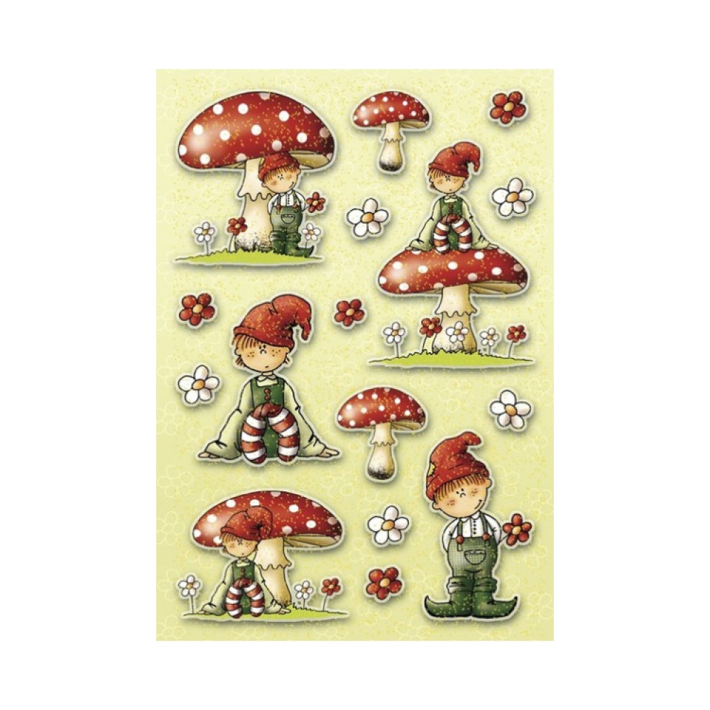 HERMA ÇOCUK ETİKETLERİ MANTARLAR 6349