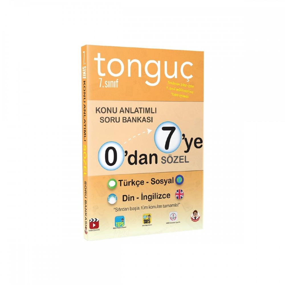 TONGUÇ 0 DAN 7 YE SÖZEL KONU ANLATIMLI SORU BANKASI