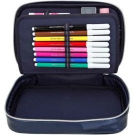 TOP MODEL 3 KATLI DOLU KALEM KUTU  DK040739-A