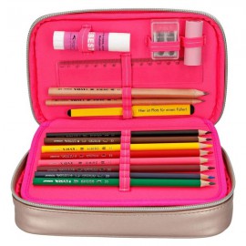 TOP MODEL 3 KATLI DOLU KALEM KUTU  DK08988-A