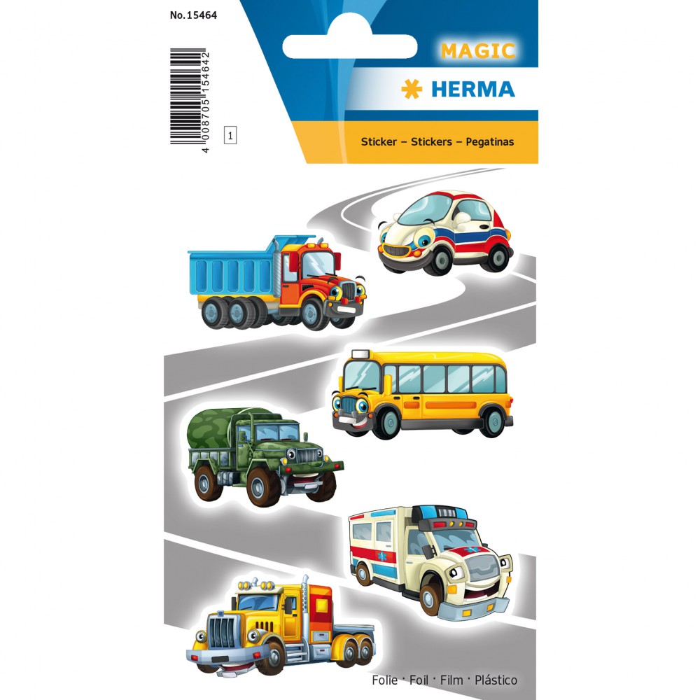 HERMA MAGIC SEVİMLİ KOMİK ARABALAR 15464