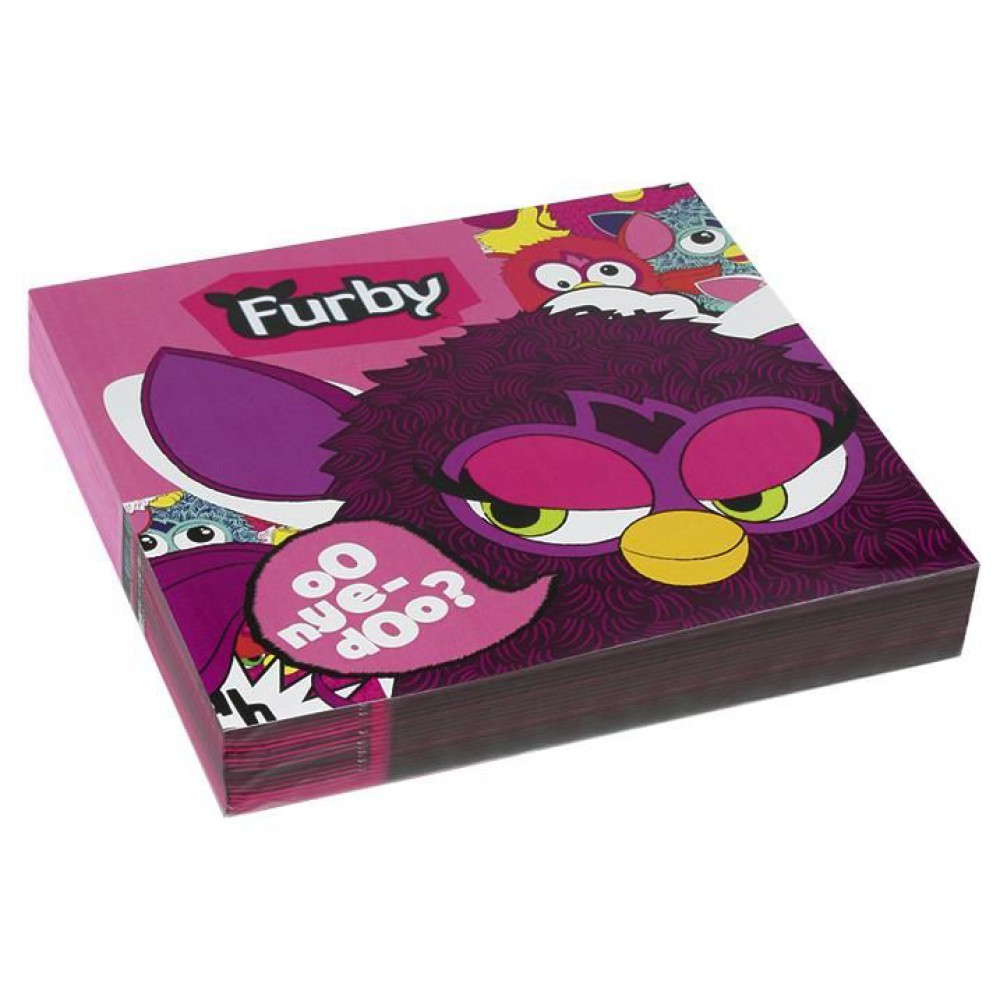 AMSCAN FURBY LUNCHEON NAPKINS 33CM 20 Lİ PEÇETE