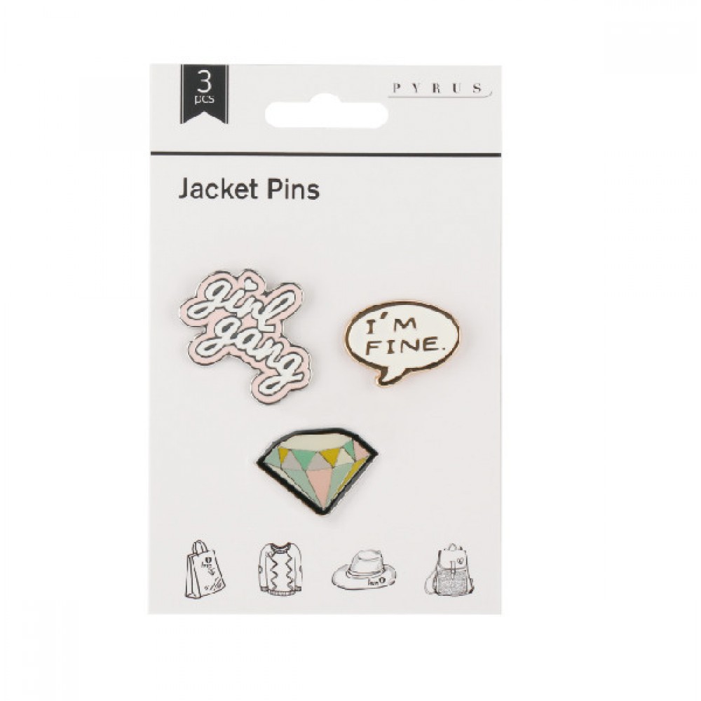 PYRUS PİN DİAMOND 3 LÜ 20180101-003