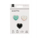 PYRUS PİN KALP 3 LÜ 20180101-002