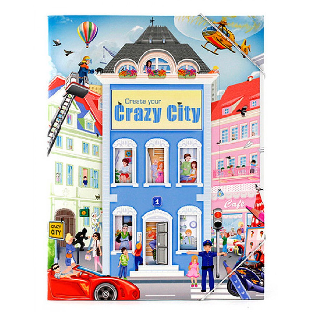 CRAZY CITY BOYAMA KİTABI