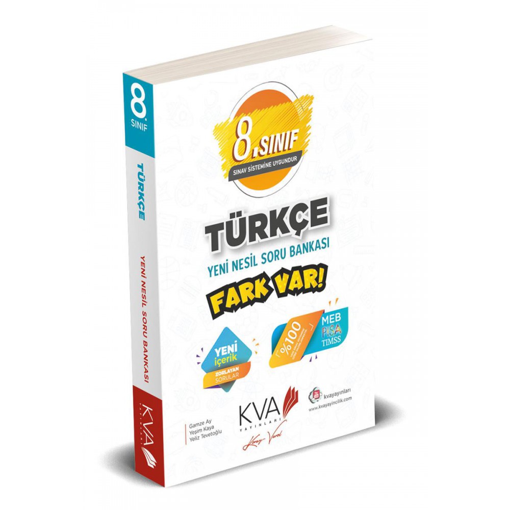 KORA YVAROL 8.SINIF TÜRKÇE SORU BANKASI YENİ NESİL