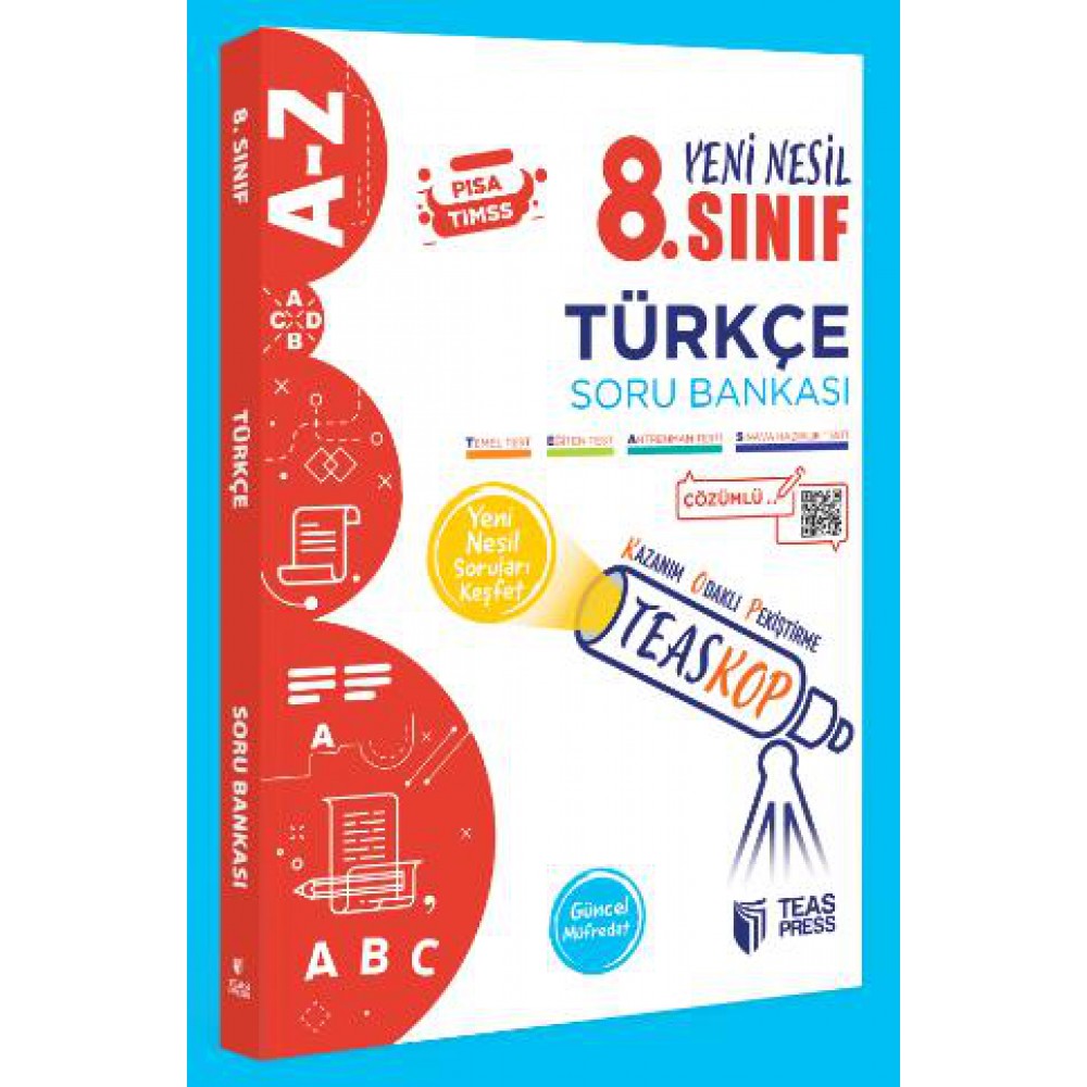 TEASKOP 8.SINIF TÜRKÇE SORU BANKASI