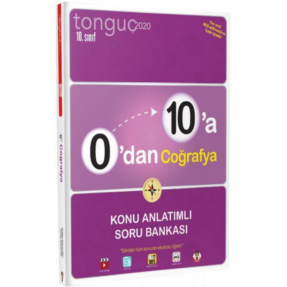 TONGUÇ 0 DAN 10 A COĞRAFYA KONU ANLATIMLI SORU BANKASI