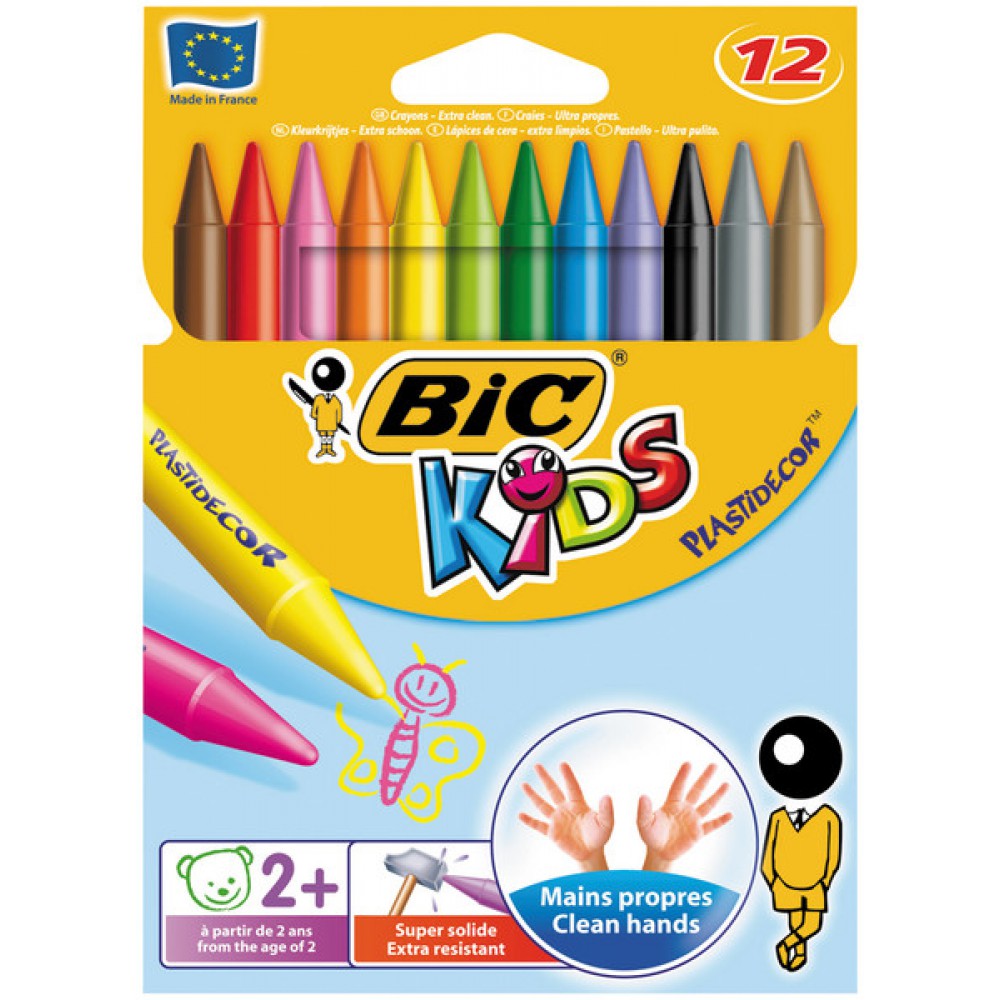 BİC KİDS12 Lİ MUM BOYA UZUN 